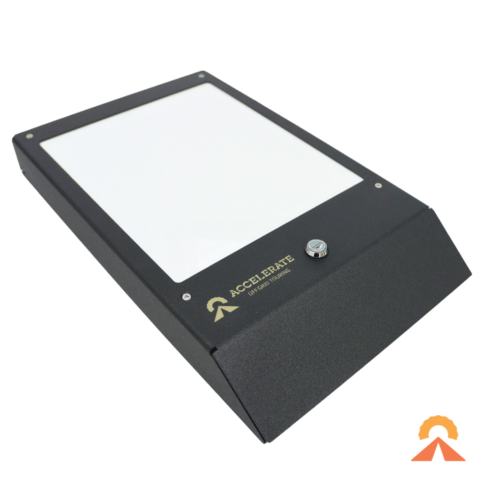 Accelerate Off-Grid Touring Starlink Mount Lockable Starlink Mini Mount - Optional Quick Release