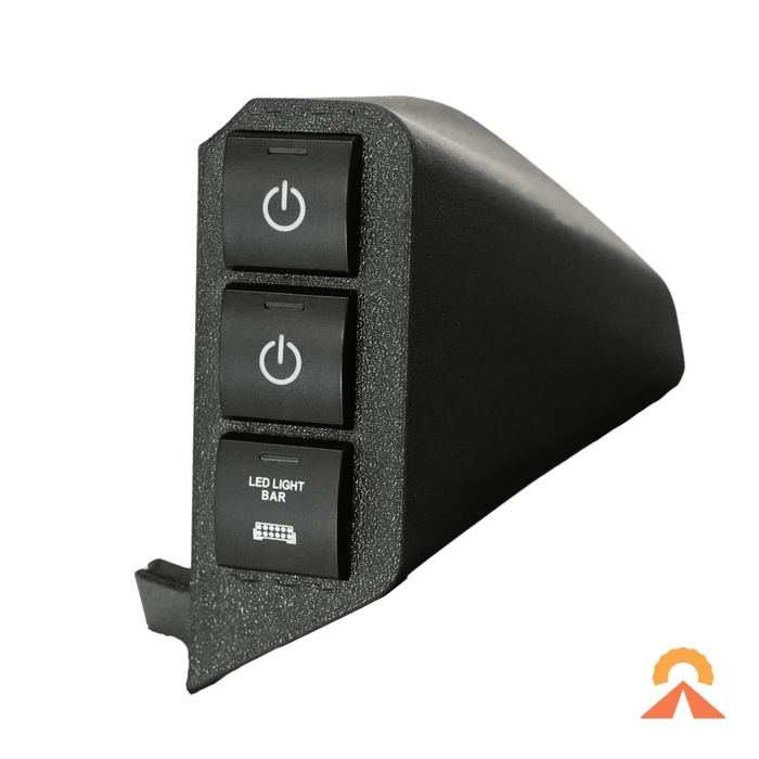 Accelerate Off-Grid Touring Switch Panel Accessory Switch Panel - Ford Ranger NextGen & Super Duty - Centre Console