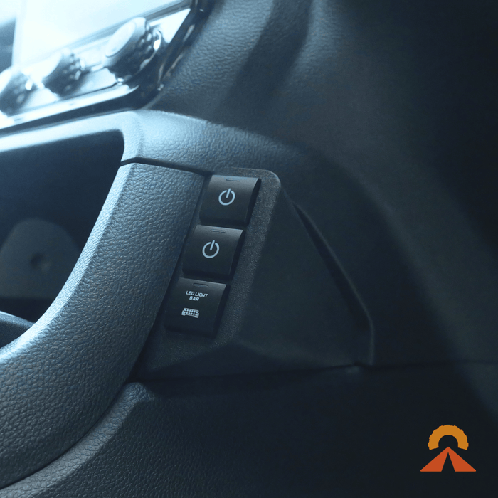 Accelerate Off-Grid Touring Switch Panel Accessory Switch Panel - Ford Ranger NextGen & Super Duty - Centre Console