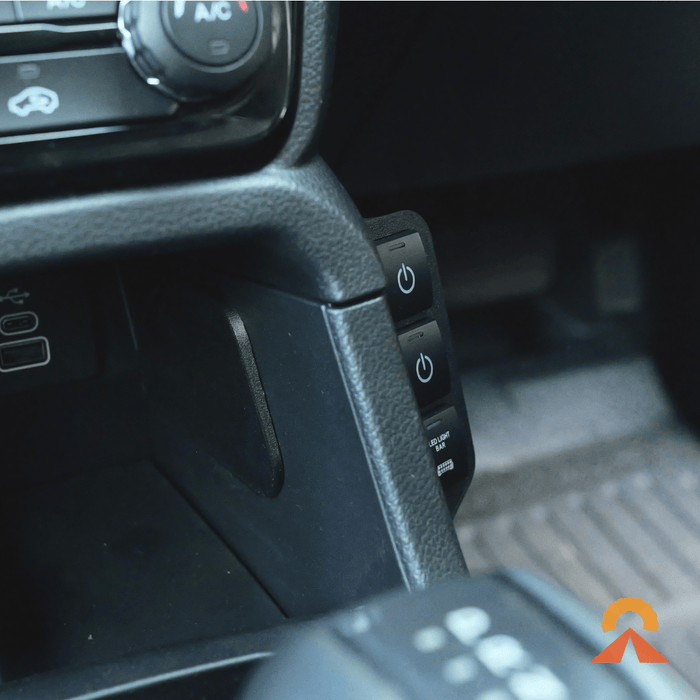 Accelerate Off-Grid Touring Switch Panel Accessory Switch Panel - Ford Ranger NextGen & Super Duty - Centre Console