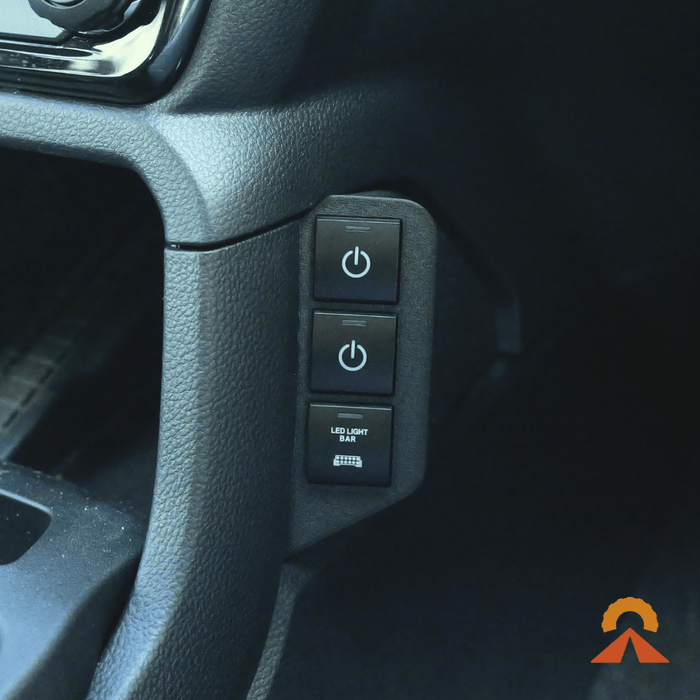 Accelerate Off-Grid Touring Switch Panel Accessory Switch Panel - Ford Ranger NextGen & Super Duty - Centre Console