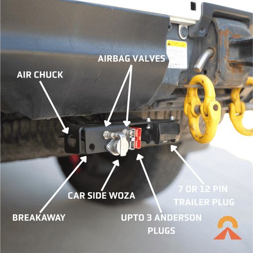 Accelerate Off-Grid Touring Trailer Bracket Trailer Bracket - 300 Series Toyota LandCruiser