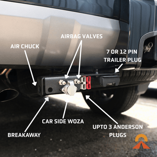 Accelerate Off-Grid Touring Trailer Bracket Trailer Bracket - Prado 250 Series