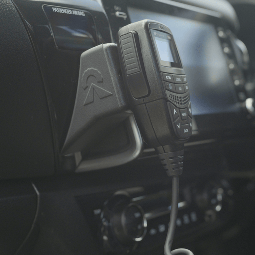 Accelerate Off-Grid Touring UHF Handpiece Mount - N80 Hilux - Dash Mount