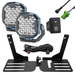 Accelerate Off-Grid Touring Yes / Narva EX2 7 inch LED Driving Light 12V/24V - Pair Spotlight Mount - N80 Hilux - Behind Grille