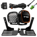 Accelerate Off-Grid Touring Yes / Stedi Type-X EVO 7 Inch LED Driving Light Spot Beam Spotlight Mount - N80 Hilux - Behind Grille