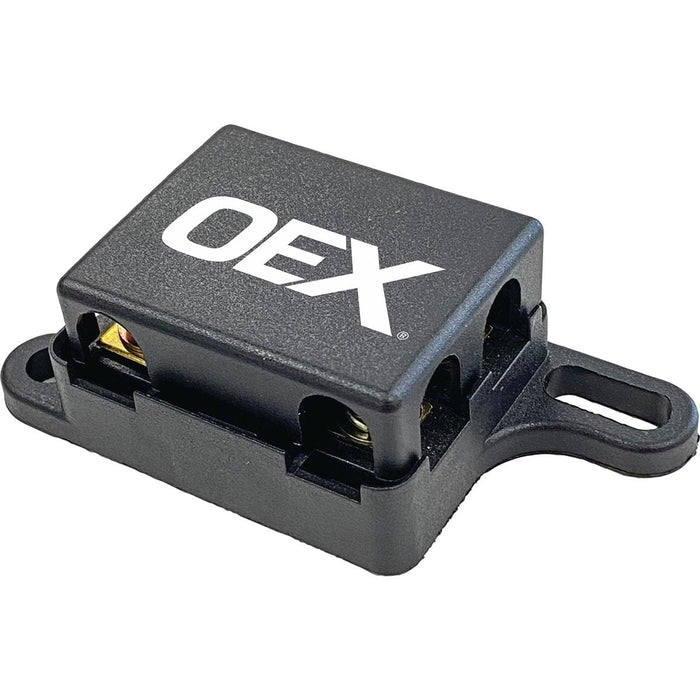Ashdown Ingram DIY Accessories OEX Twin In-Line ANG / ANS Midi Fuse Holder with Cover