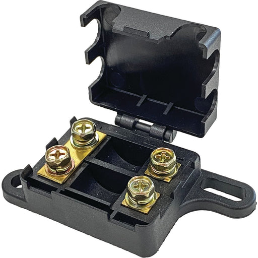 Ashdown Ingram DIY Accessories OEX Twin In-Line ANG / ANS Midi Fuse Holder with Cover