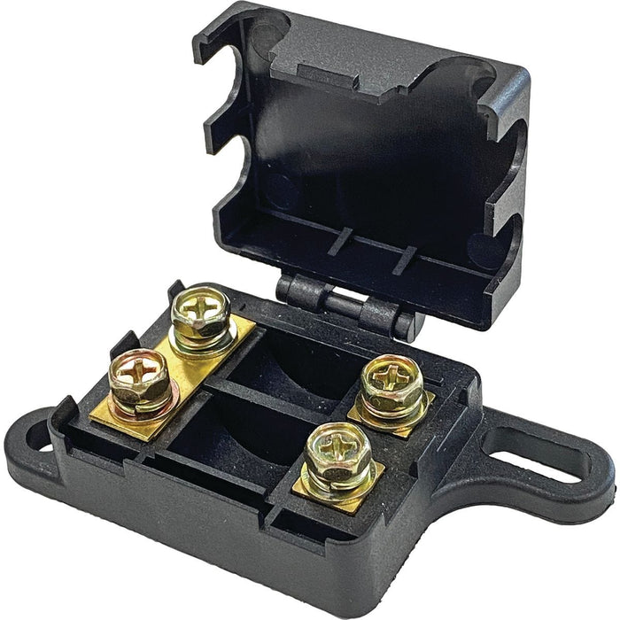 Ashdown Ingram DIY Accessories OEX Twin In-Line ANG / ANS Midi Fuse Holder with Cover