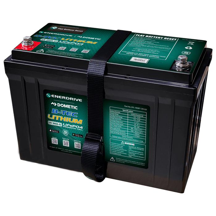 Enerdrive Lithium Battery Enerdrive | Dometic B-TEC 12V 100Ah G2 Lithium Battery