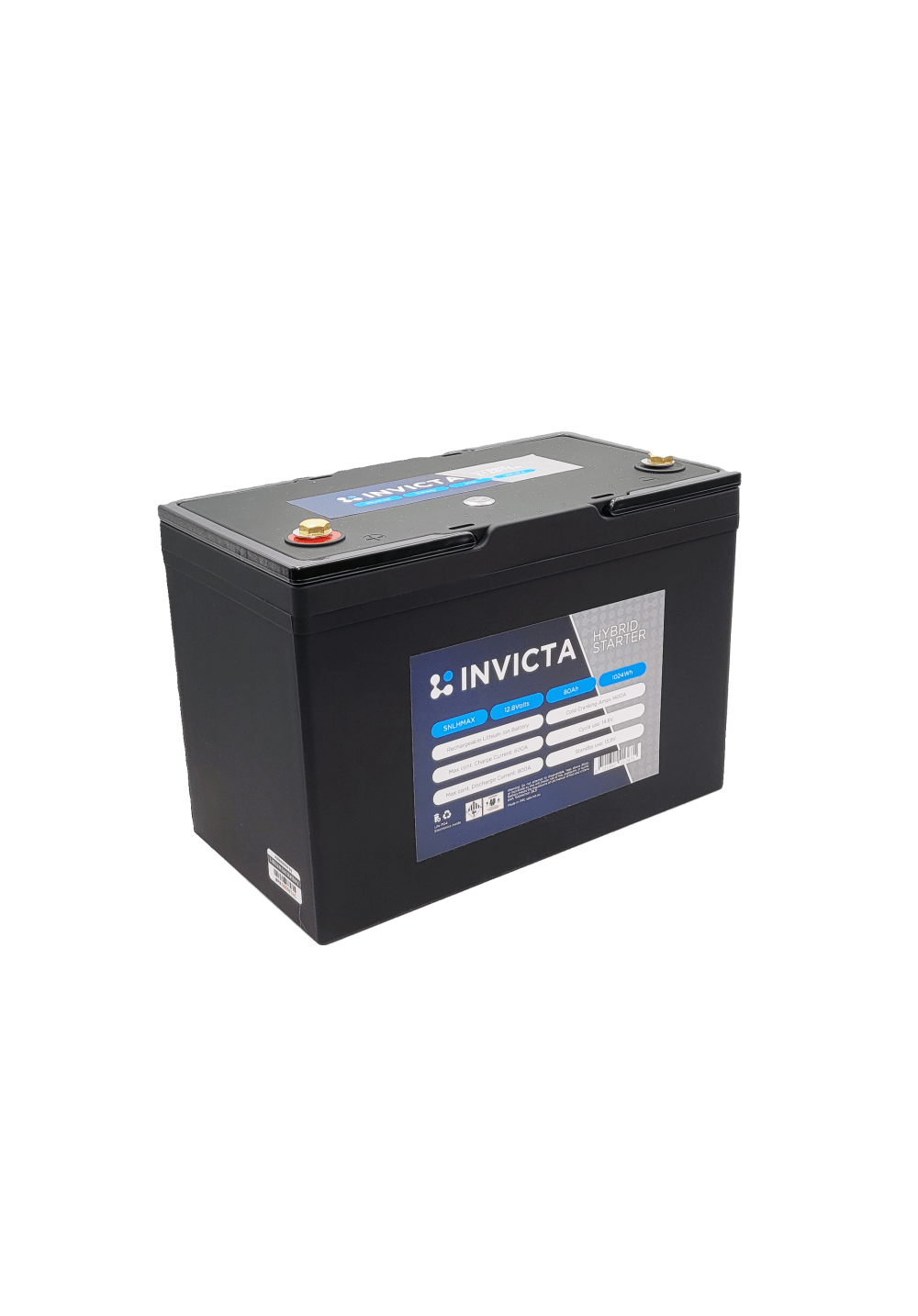 Invicta Hybrid Lithium Extreme 80Ah Max SNLHMAXL — Accelerate Off-Grid ...