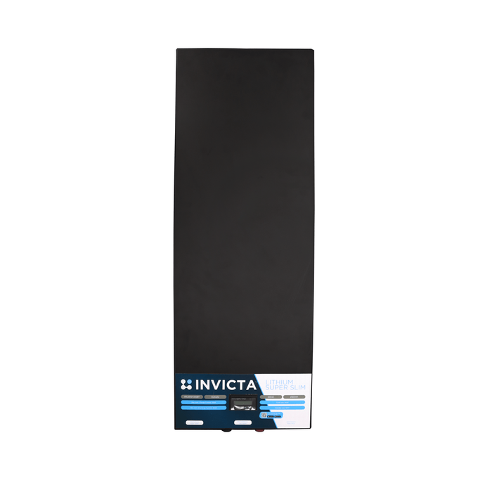 Invicta Lithium Battery Invicta Super Slim 12V 200Ah LiFePO4 Battery Bluetooth