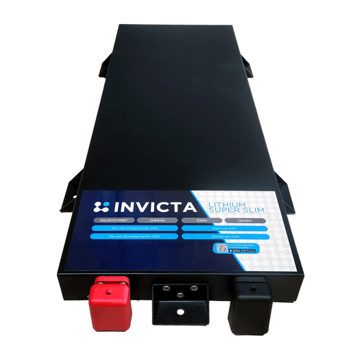 Invicta Lithium Battery Invicta Super Slim Lithium Battery 105Ah Bluetooth