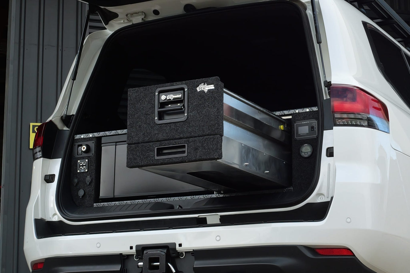 RV Storage Solutions RVSS 40L Evakool Fridge Drawer Stacker Toyota Land Cruiser 300 Series & EvaKool