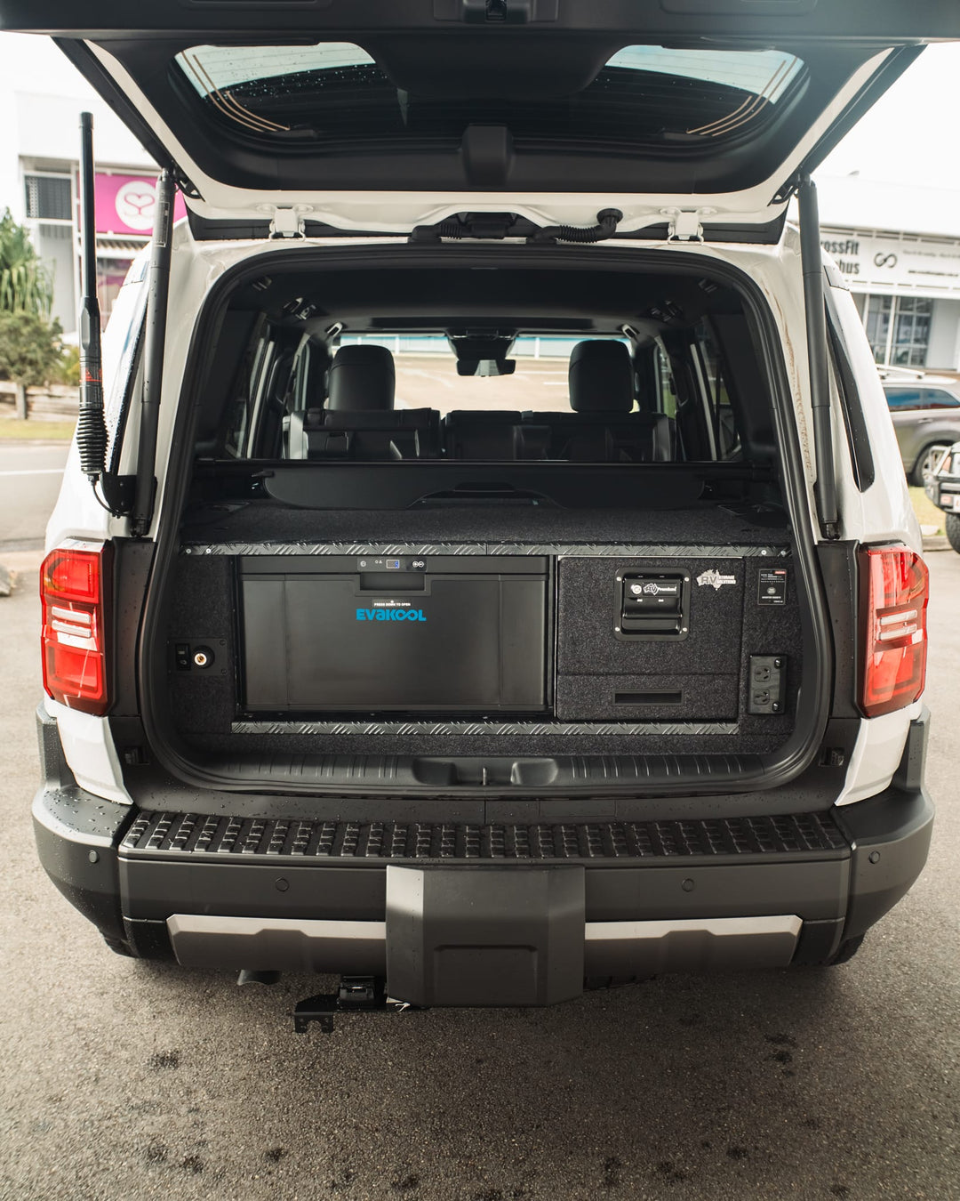 RV Storage Solutions RVSS Fridge Drawer Stacker Drawers to Suit Prado 250 Series & EvaKool 40l Drawer Fridge