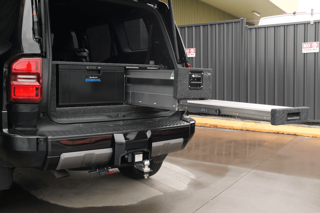 RV Storage Solutions RVSS Fridge Drawer Stacker Drawers to Suit Prado 250 Series & EvaKool 40l Drawer Fridge