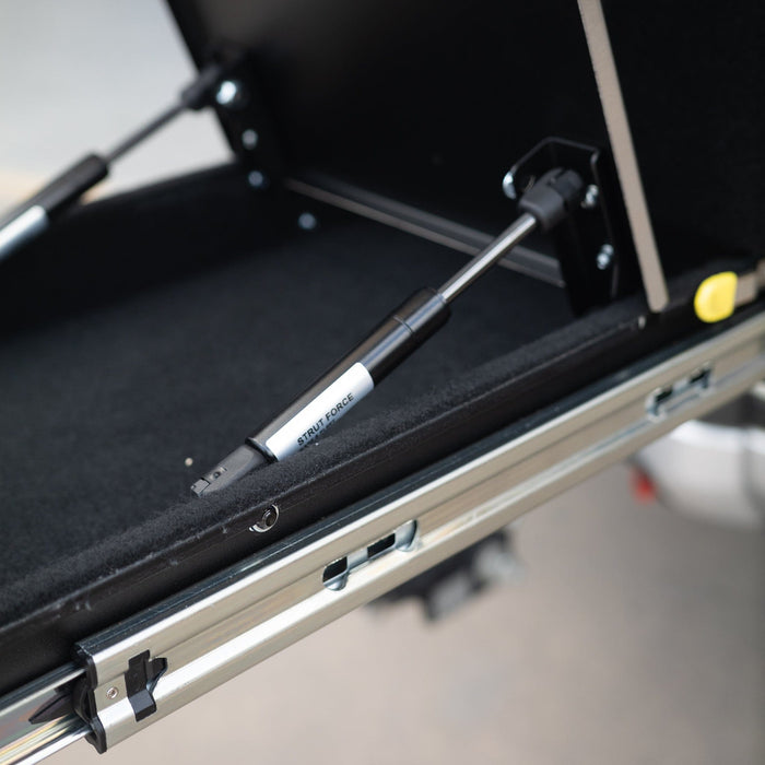 RV Storage Solutions RVSS Signature Series The Evakool Weekender Plus to Suit Toyota Land Cruiser 300 Series & EvaKool 40l Drawer Fridge
