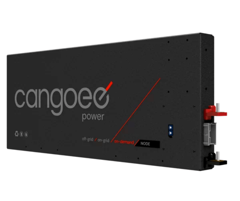 Accelerate Off-Grid Touring Cangoee Node 12V 110Ah Slimline Lithium Battery with 20Ah DCDC Short series