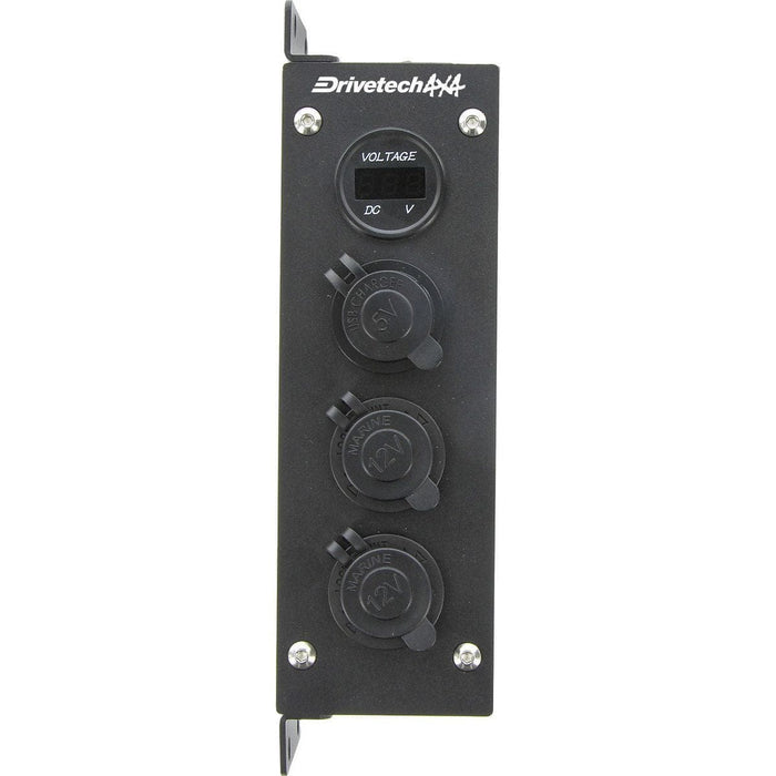 12/24V Power Distribution Panel Socket Box - Drivetech 4x4 — Accelerate ...