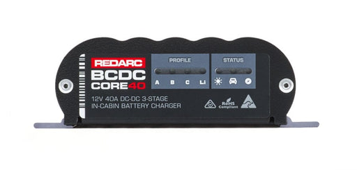 Accelerate Off-Grid Touring Redarc BCDCN1225 12V 40A DC/DC Core In-Cabin Battery Charger