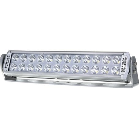 Ashdown Ingram Great Whites Attack 24 LED Dual Row Alloy Driving Light Bar with Back