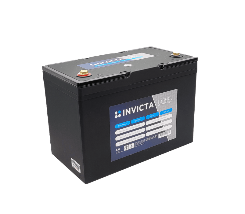 Invicta Lithium Battery Invicta Hybrid Lithium Extreme Max R 12V 80Ah