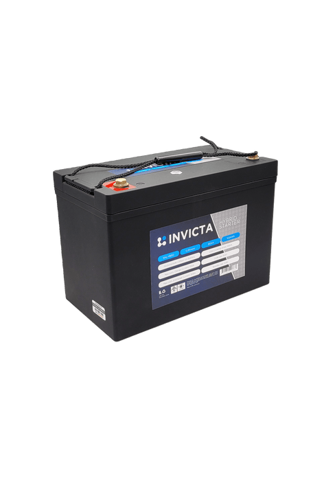 Invicta Lithium Battery Invicta Hybrid Starter Lithium Battery 95D 12V 80Ah